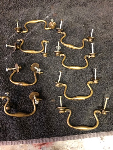 Serie maniglie in bronzo - serie, 8