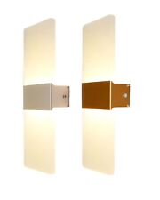 APPLIQUE A LED DA PARETE CASA ARREDO MODERNO LAMPADA 3000K 10W LUCE CALDA MURO