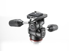 Manfrotto Basic Testa 3 Vie 804 Adattabile con Piastra di Sgancio Rapido Mh804-3W_