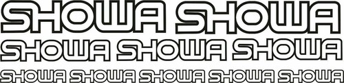 Showa sticker kit set - kit,