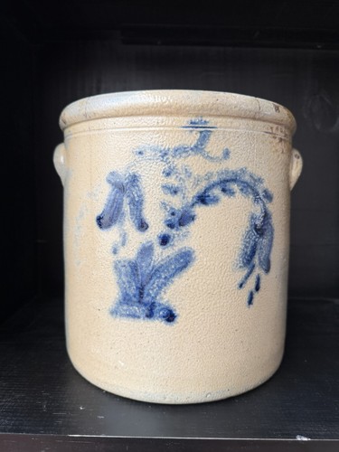 Antica ceramica blu cobalto - blu,