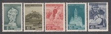 UNGHERIA Michel 593/97 ** MNH
