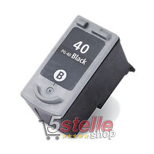 CARTUCCIA NERO PG-40 PER CANON PIXMA IP2600 FAX JX200 JX210 JX210P JX500 JX510P