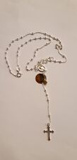 COLLANA ROSARIO IN ARGENTO 925