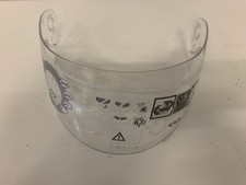 Visiera Ricambio VEMAR VRR VSR VSS II SERIE trasparente AG AF senza pin