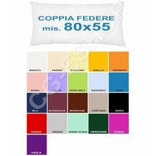 Coppia federe cuscino 50x80 -