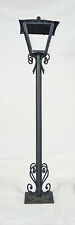 Lampione a palo in ferro