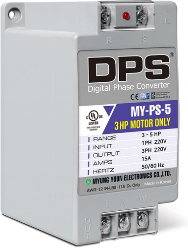 Dps 5hp convertitore monofase - dps,