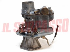 CARBURATORE + DISTANZIALE FIAT 500 D F L AUTOBIANCHI BIANCHINA WEBER 26 IMB
