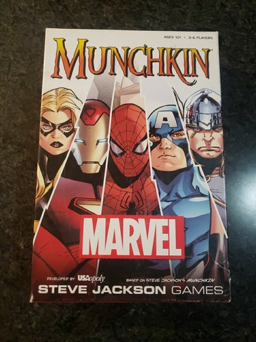 Munchkin marvel base game - game, +