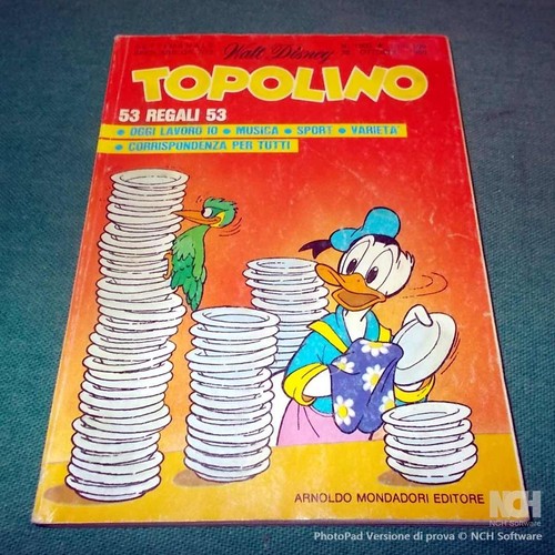 Topolino libretto numero tondo - topolino,