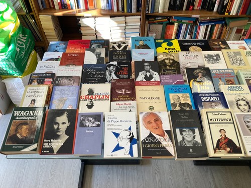 Lotto 170 volumi biografie - lotto,