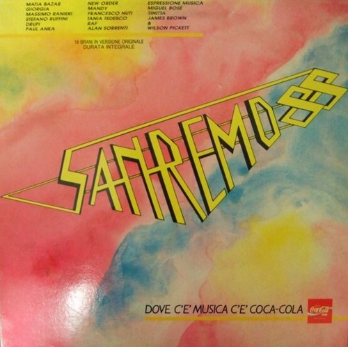 Various sanremo vinyl - various, lp