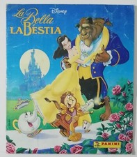 ALBUM FIGURINE PANINI " LA BELLA E LA BESTIA" 1992 - -8 FIGURINE