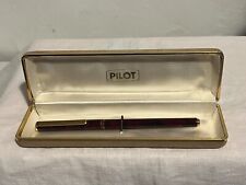 PILOT LAUREATE JAPAN PENNA A SFERA VINTAGE MARMORIZZATA MARRONE DA COLLEZIONE