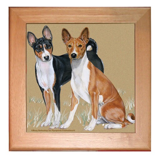 Basenji sottopiumino - sottopiumino, in