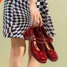 Scarpe donna pelle verniciata