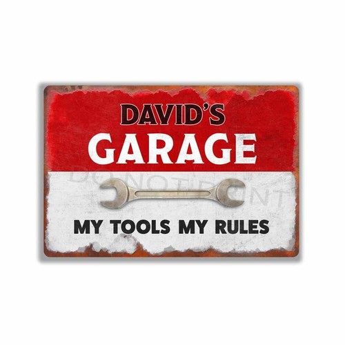 Insegna davids garage - insegna,