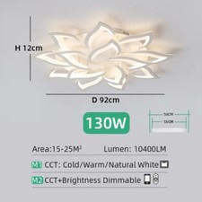 Lampadario led fiore
