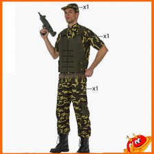 Travestimento Uomo Mimetica