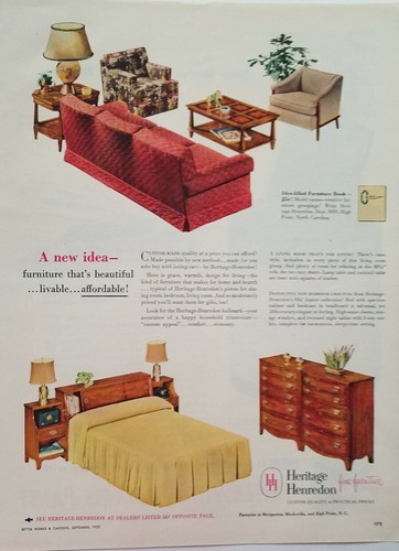 1952 heritage henredon metà - henredon,