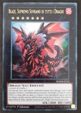 BLAZE SUPREMO SOVRANO DI TUTTI I DRAGHI Ultra Rara in Italiano BLMM-IT155 YUGIOH