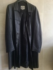 Giacca in Pelle lunga stile