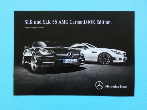 Brochure mercedes r172 slk e - mercedes,
