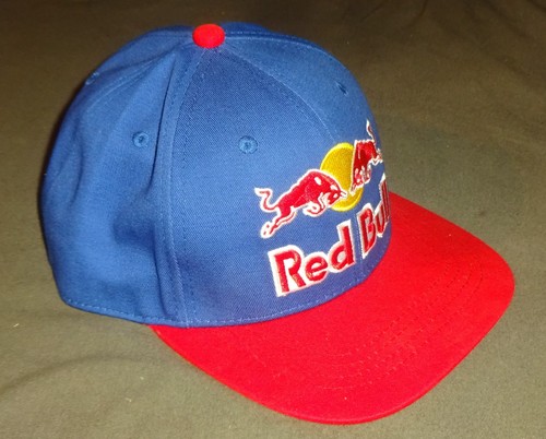 Red bull snapback cap - bull,
