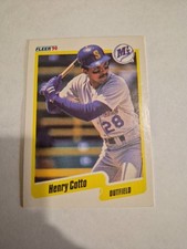 HENRY COTTO 1990 FLEER #511