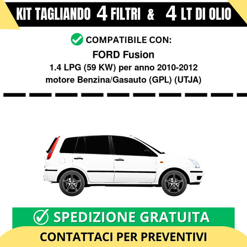 Tagliando per ford fusion - per,