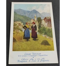 Cartolina Costumi Valsesiani -