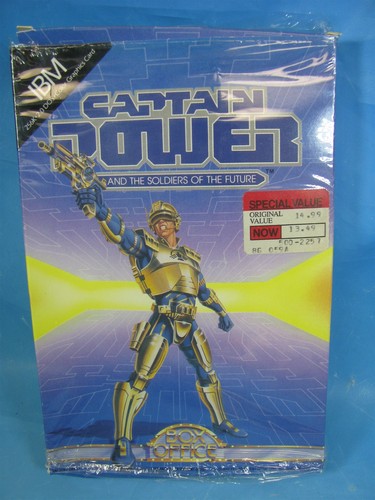 Vintage 1987 captain power - vintage, di
