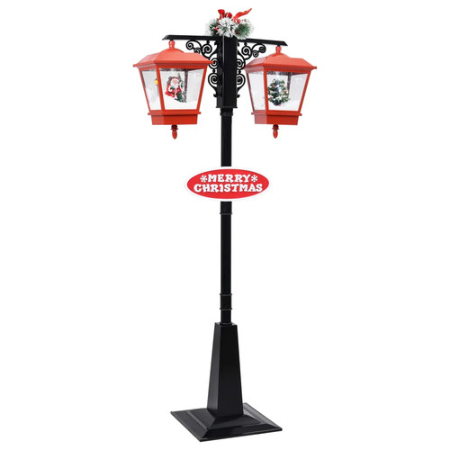 Lampione natale babbo - lampione,