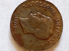 1 Soldo Napoleone I 1808 Venezia R2 Molto Raro Bb+