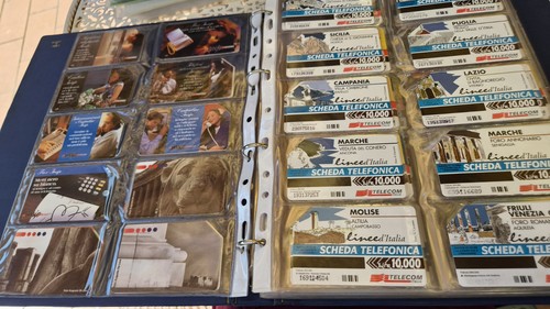Collezione oltre 300 schede - collezione,