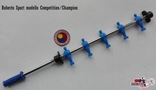 ASTA COMPLETA PER CALCIO BALILLA 5 OMINO BLU DIAM. 18X840 BOCC. UNIV/PRO ITALY