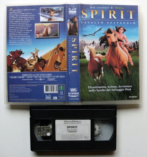 Vhs spirit cavallo selvaggio - vhs,