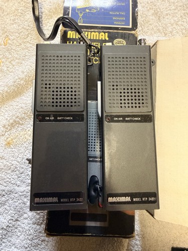 Walkie talkie vintage - talkie, maximal