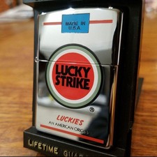 [Inutilizzato] 1998 LUCKY STRIKE Zippo packaging design
