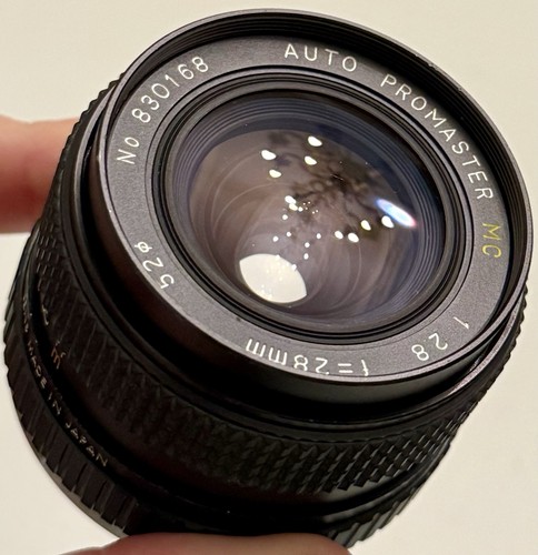 Auto promaster 28mm 2 8 - promaster, f/2,8