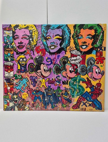 Quadro pop art originale - art,