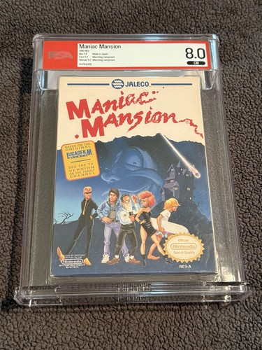Psa graded maniac - graded, 8.0