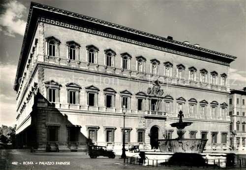 Roma palazzo farnese - roma,