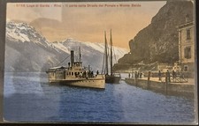 1920 - Riva - Il Porto con piroscafo