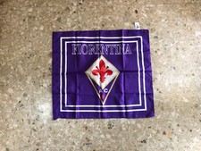 BANDIERA FIORENTINA PICCOLA 60X60 cm CIRCA ANNI 90 ORIGINALE COME NUOVA