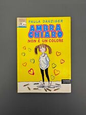 Ambra Chiaro non è un Colore Libro Romanzo Danziger Piemme Junior 2001