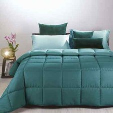 Copriletto in Velluto Matrimoniale Trapuntato Made in Italy