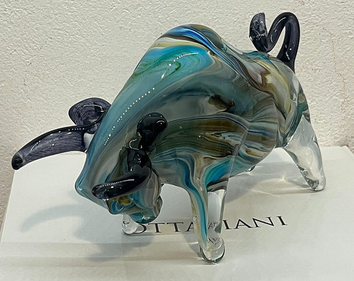 Scultura toro ottaviani home - scultura,