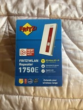 AVM FRITZ REPEATER 1750E 2.4 5  GHZ RIPETITORE WIRELESS WLAN LAN PARI AL NUOVO 